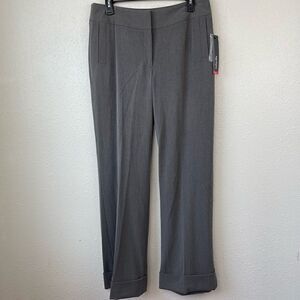 NWT Rafaelle Charcoal Grey Slacks Size 8